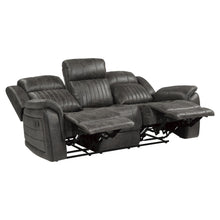 Load image into Gallery viewer, Centeroak Collection Double Reclining Sofa 9479BRG-3
