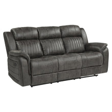 Load image into Gallery viewer, Centeroak Collection Double Reclining Sofa 9479BRG-3
