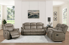 Load image into Gallery viewer, Centeroak Collection Double Reclining Sofa 9479BRG-3
