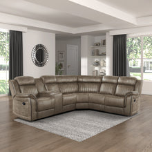 Load image into Gallery viewer, Centeroak Collection 9479S 3-Piece Reclining Sectional with Left Console
