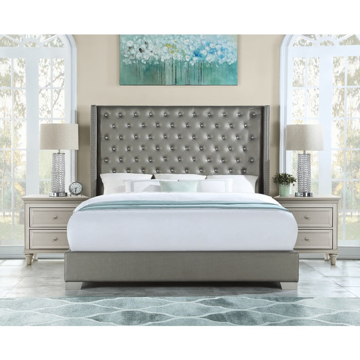 Annah King PU Bed