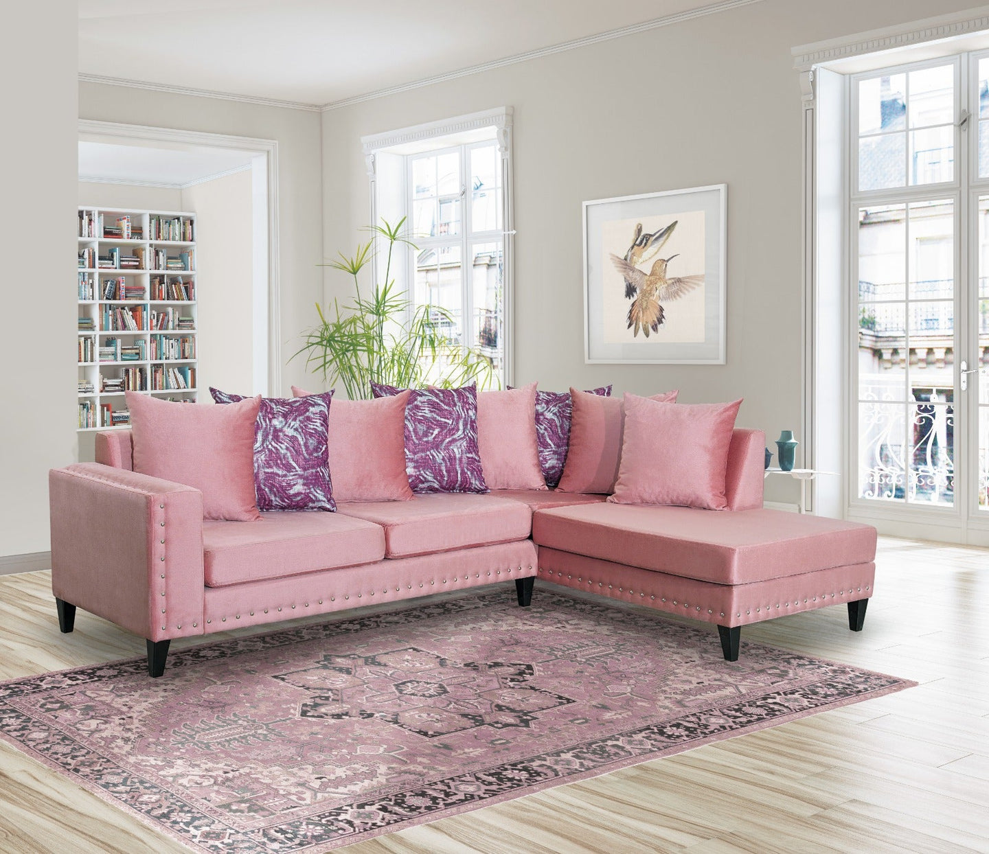 Parma Pink Sectional