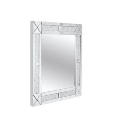 Diamond Accent Square Wall Mirror SH044