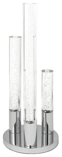 Finesse Decor Acrylic Cylinders Table Lamp, 3 Lights